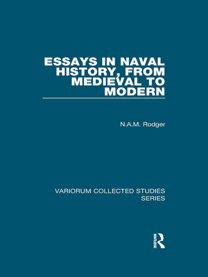 cover image of Essays in Naval History, from Medieval to Modern
